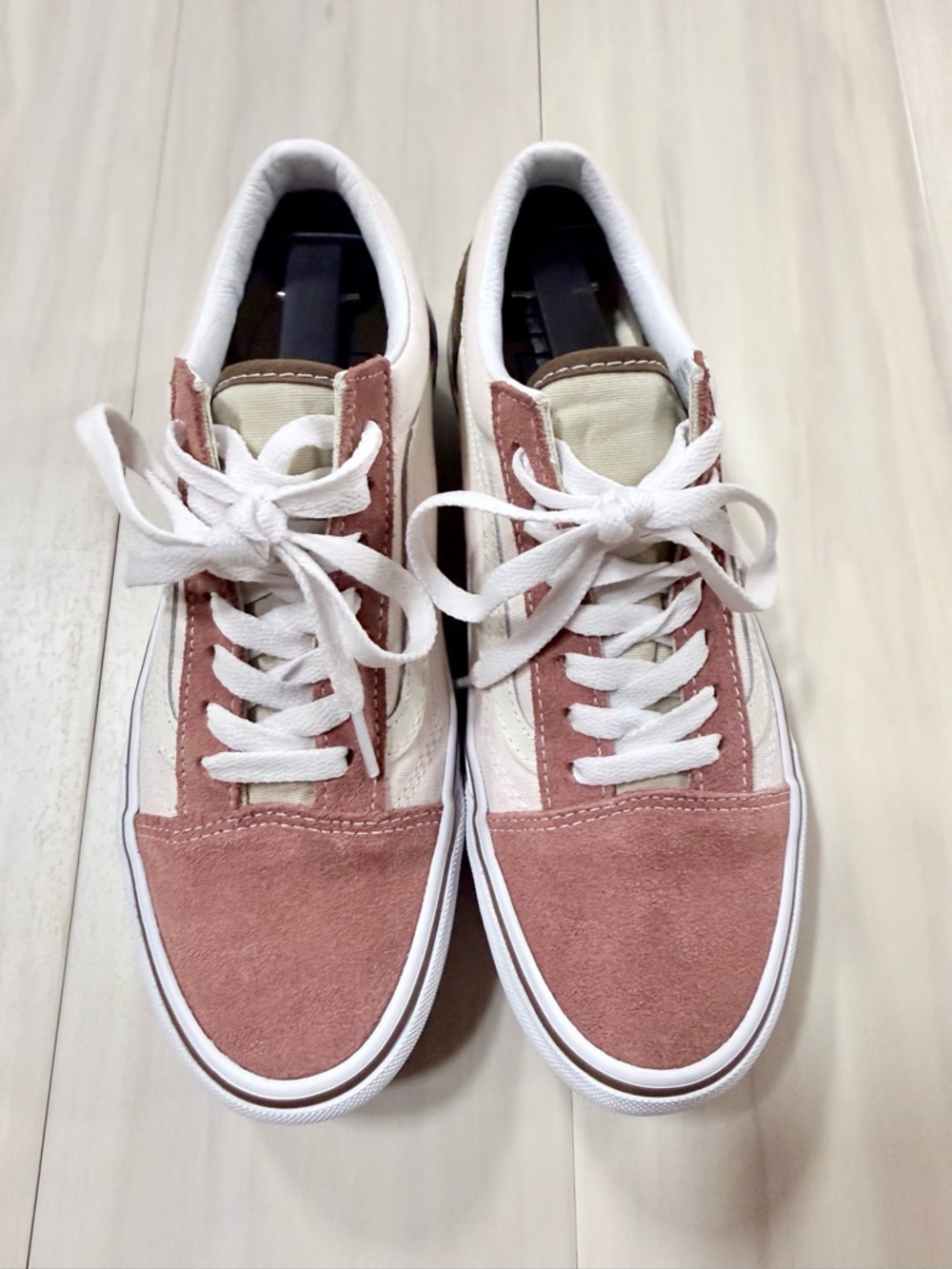Vans Old Skool stacking earthy blocking/gum Womens size 7 - Picture 2 of 6